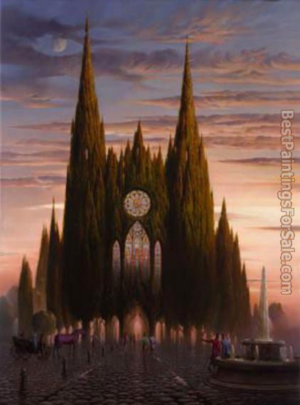 Vladimir Kush Purple Horse at Chartres